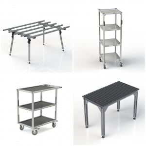 Готовые конструкции из профиля