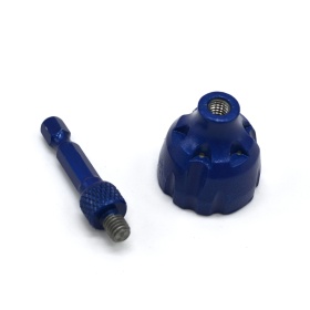 Разборная насадка для восстановления резьбы