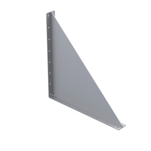 82.600.600s | Стальной угловой соединитель 600х600х74 мм