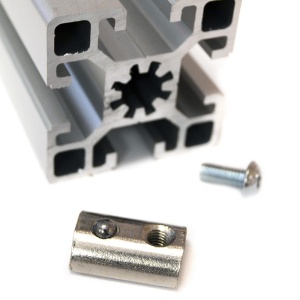 5059 | Сухарь пазовый c прижимным шариком, паз 10, М5