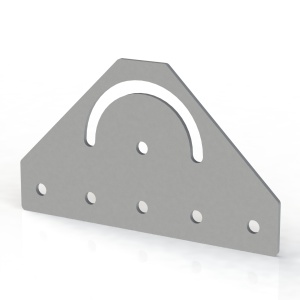 deg180s25 | Пластина регулируемая 180 градусов, серия 25