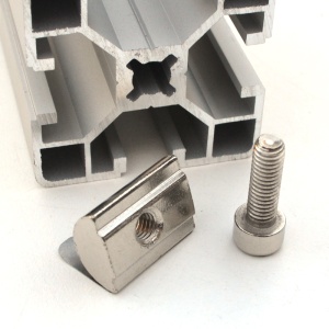 5258 | Сухарь пазовый с пружинкой паз 8, М5, серия 40