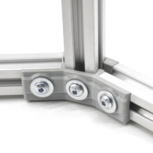 3D-2020-135-Type2 | Трехсторонний внутренний угловой соединитель, 20х20, угол 135 град. тип 2