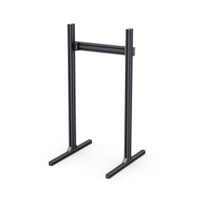 RSI-1S-SCR-4040-S8-BLACK | Сингл скрин для симрейсинга (серия 40 паз 8 мм) Чёрный