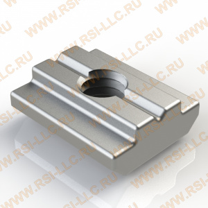 5068 SS-304 | Нержавеющий пазовый сухарь М8, паз 8, серии 30 и 40