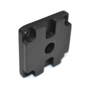 TS-4040-Connector | Соединитель стальной к телескопическому профилю 40х40 для шарниров 30х30 и 40х40