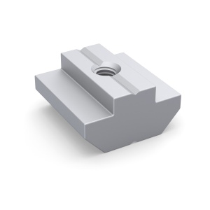 5185AL | Сухарь пазовый алюминиевый, паз 8, М4, серия 40