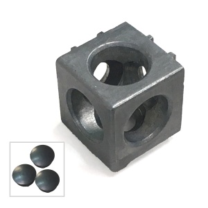 335.0220A.01 | Трехсторонний кубический соединитель (к профилям серии 20)