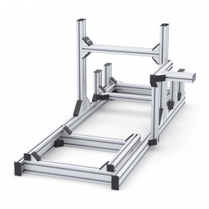 RSI-COCKPIT-4040-S10-SL-BP | Кокпит для симрейсинга облегченный (серия 40 паз 10 мм) Без покрытия