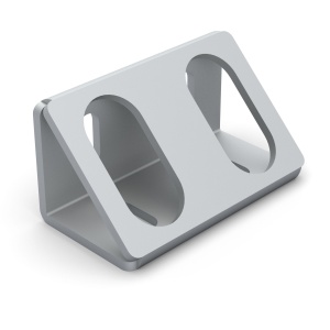 8203-2s | Стальной угловой соединитель 40х80 мм усиленный