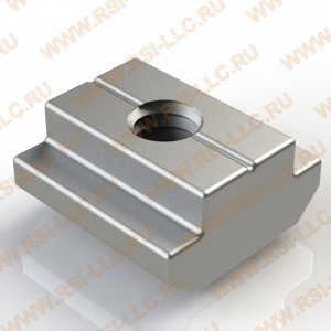5199 SS-304 | Нержавеющий пазовый сухарь М4, паз 6