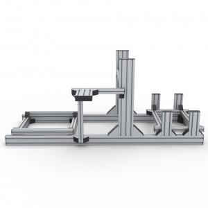 RSI-COCKPIT-4040-S10-A | Кокпит для симрейсинга (серия 40 паз 10 мм) Анодированный