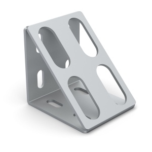 8205s | Стальной угловой соединитель 80х80 мм усиленный