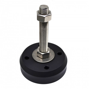 D120К-M20H150-А2-НЕРЖ | Опора нержавеющая, осн. 120 мм. Шпилька М20х150 мм