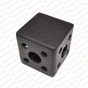 6060-2 | Двухсторонний кубический соединитель 60х60 мм, сталь