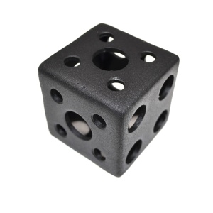 6060-3 | Трёхсторонний кубический соединитель 60х60 мм, сталь