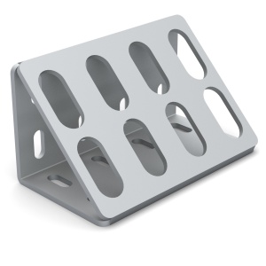 8209s | Стальной угловой соединитель 80х160 мм усиленный