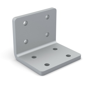 8510s | Стальной угловой соединитель 80х100 мм сталь 8 мм