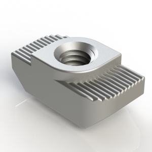 5005 SS-304 | Т-Гайка нержавеющая, Паз 8, М5, серия 30