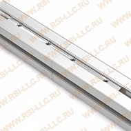 2028AL | Линейный соединитель алюминиевый 180 мм, паз 8, серия 40