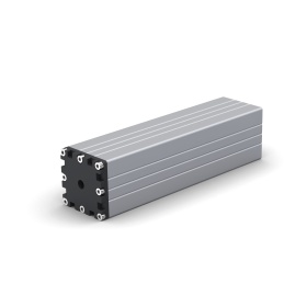 TS-8080-PLATE-M12 на торце телескопического профиля