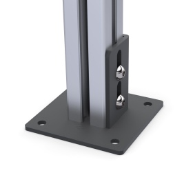 Опора стойки ограждения 2000 мм