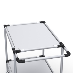 RSI-MST-800x600x900-2 | Стойка подкатная 800х600х900 2 полки изображение 5