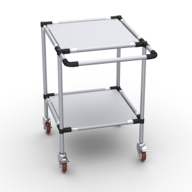 RSI-MST-600x600x900-2 | Стойка подкатная 600х600х900 2 полки изображение 3