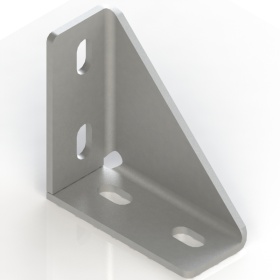 8104s | Стальной угловой соединитель 60х30 мм усиленный изображение 6