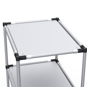 RSI-MST-800x600x1300-3 | Стойка подкатная 800х600х1300 3 полки изображение 4