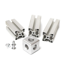 2071 | Трехсторонний кубический соединитель (к профилям серии 40) изображение 3