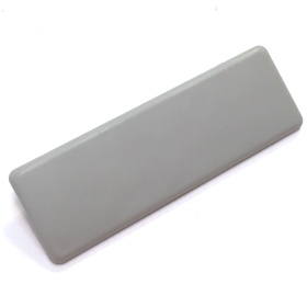 Заглушка 120х40, серая, арт. 4046с
