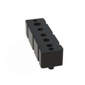 Кондуктор для сверления отверстий в конструкционном профиле серии 30 