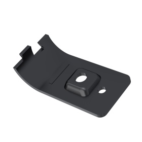 деталь крепления RSI-DF13B — кронштейн соединительный для круглой трубы 28 мм, черная порошковая покраска