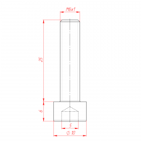  M6x25, DIN912