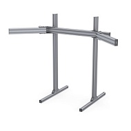 RSI-3T-SCR-4040-S10-SL-A | Трипл скрин для симрейсинга облегчённый (серия 40 паз 10 мм) Анодированный