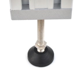 Опорная плита с регулируемой опорой в профиле 45х90