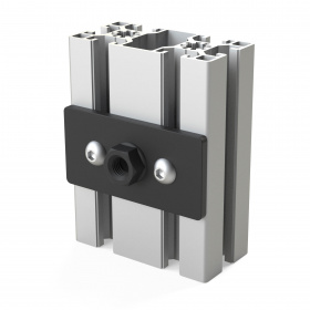 Пример использования металлической опорной пластины 45х90 мм