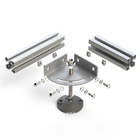 Один из вариантов установки адаптера для опор М12