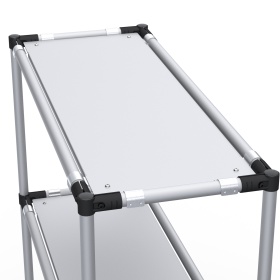 RSI-MST-1000x400x1300-3 | Стойка подкатная 1000х400х1300 3 полки изображение 5