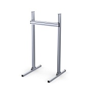 RSI-1S-SCR-4040-S8-BP | Сингл скрин для симрейсинга (серия 40 паз 8 мм) Без покрытия