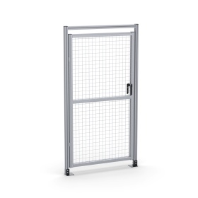 SG-45-1800-1000-Door | Дверь 1000x1800 для ограждения, серия 45 (Анодированная) изображение 2