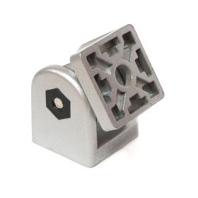 Шарнирное соединение 45х45 с конструкционным профилем серии 45