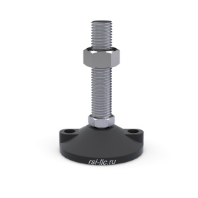 Опора регулируемая, артикул 7084. Шпилька М24х120 мм, выполнена из нержавеющей стали