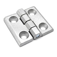 3025 | Алюминиевая дверная петля, для профилей 30х30 мм