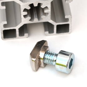 Гайка Т-образная М8 паз 10 мм к конструкционным профилям серии 45 и 50