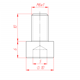  M6x10, DIN912