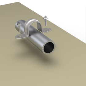 Схема установки: Соединительный элемент FH-1009B, цинк, толщина 2,5 мм.