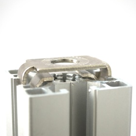 Пазовый фиксатор М12, паз 10 мм, к алюминиевым профилям серии 45