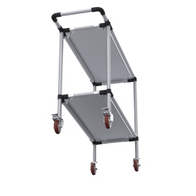 RSI-MST-1000x400x900-2 | Стойка подкатная 1000х400х900 2 полки изображение 4